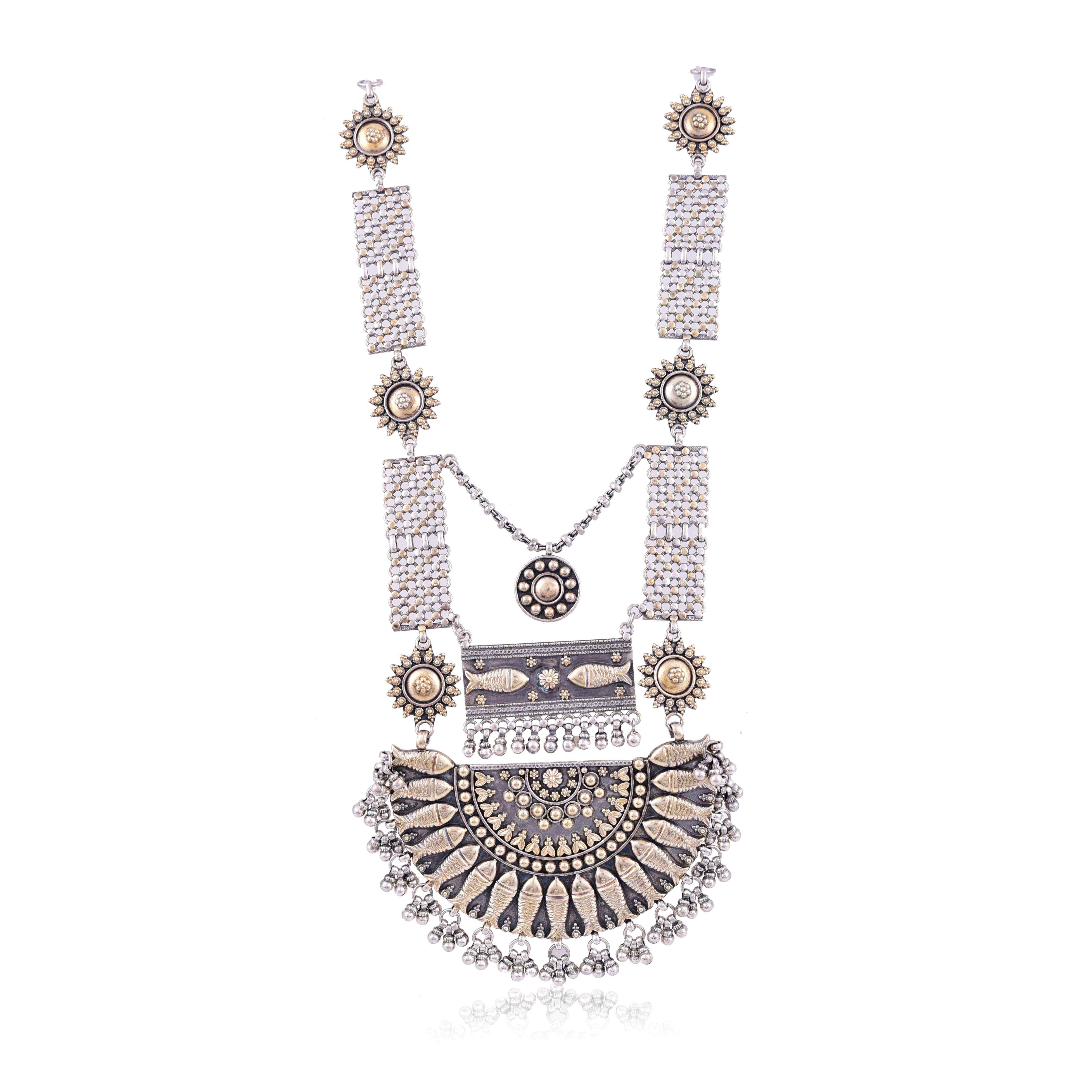silver-gold-plated-necklace-sku-5875